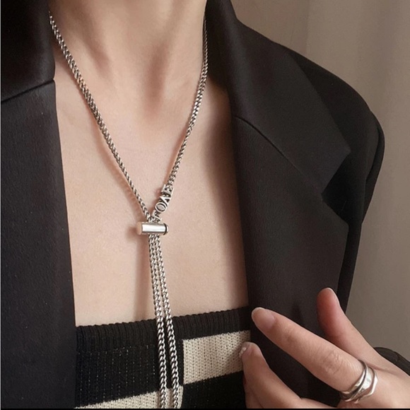 Love Silver Necklace - Picture 4 of 4